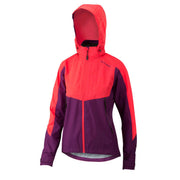 Altura Nightvision Thunderstorm Womens Waterproof Jacket 2018: PURPLE/HI-VIZ PINK 8