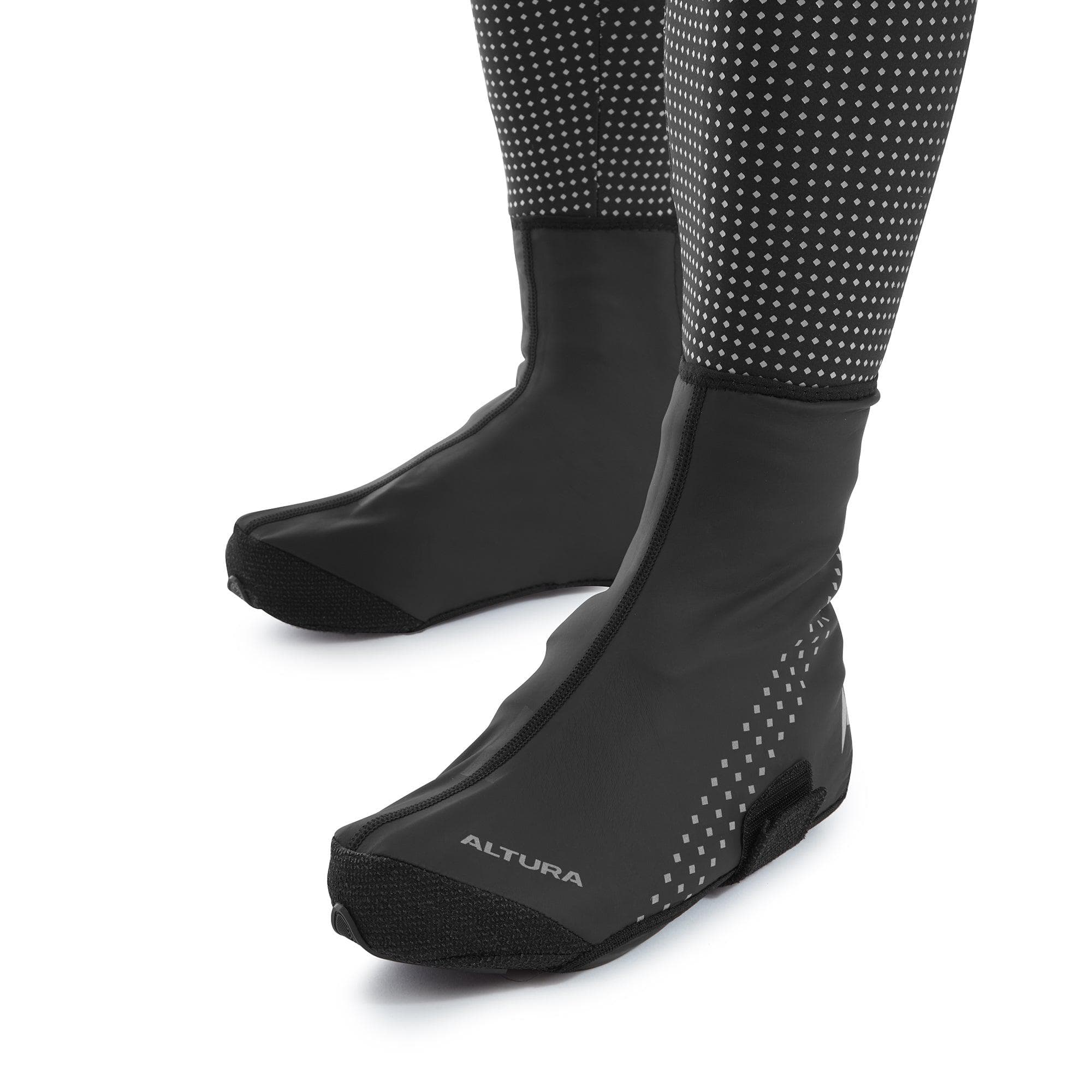 Altura Nightvision Unisex Waterproof Cycling Overshoes 2021: Black S