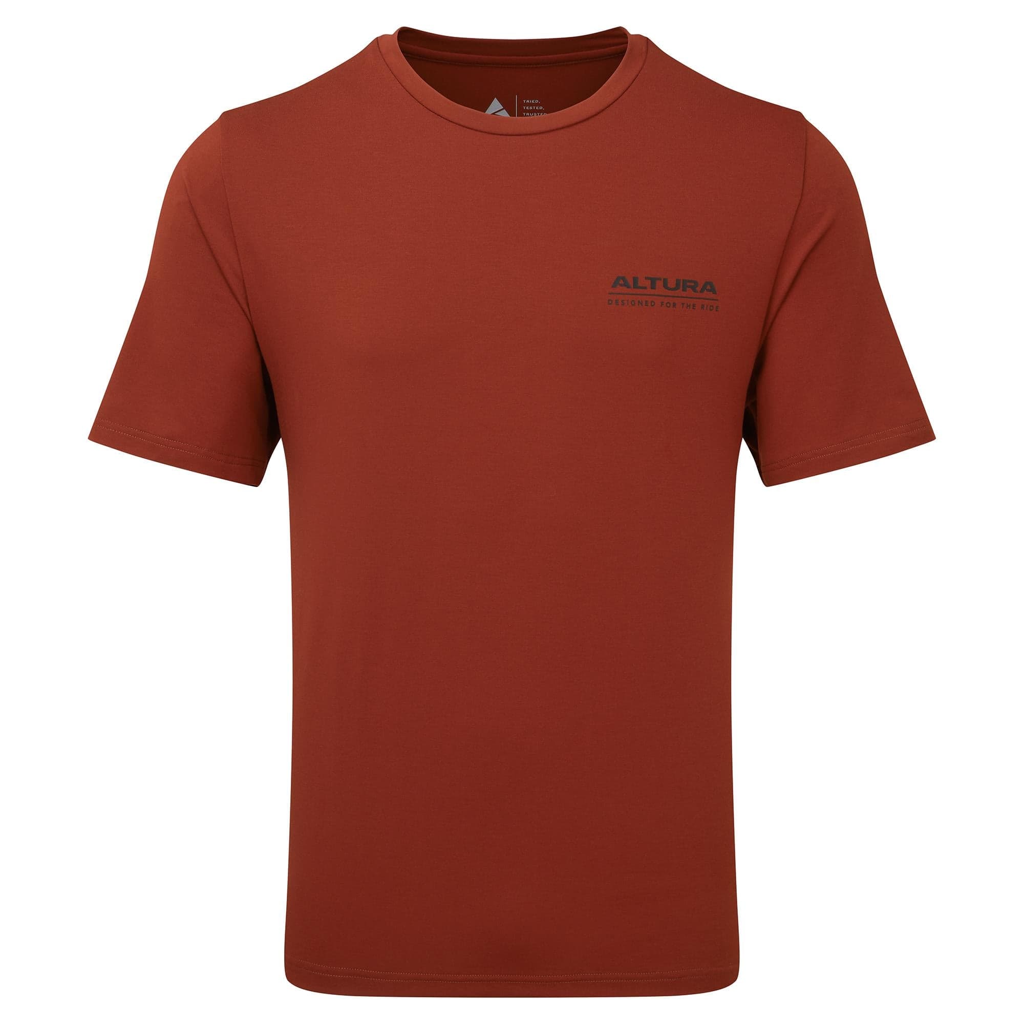 Altura DFTR Tech Tee 2025: BRICK RED 2XL