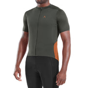 Altura Endurance Men'S Short Sleeve Cycling Jersey Ss24 2024: Carbon/Rust L