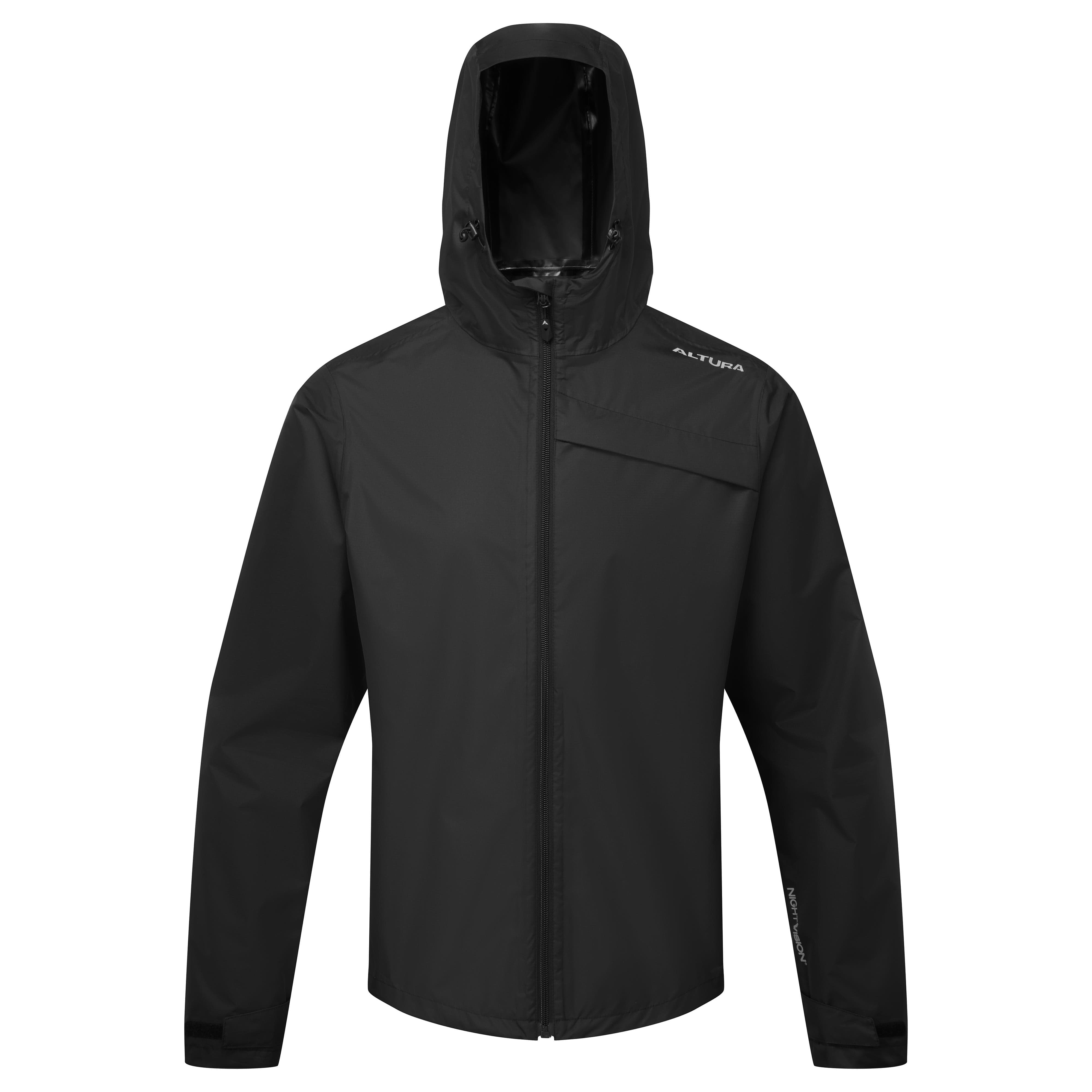 Altura Men's Nightvision Nevis Waterproof Jacket 2025: BLACK L