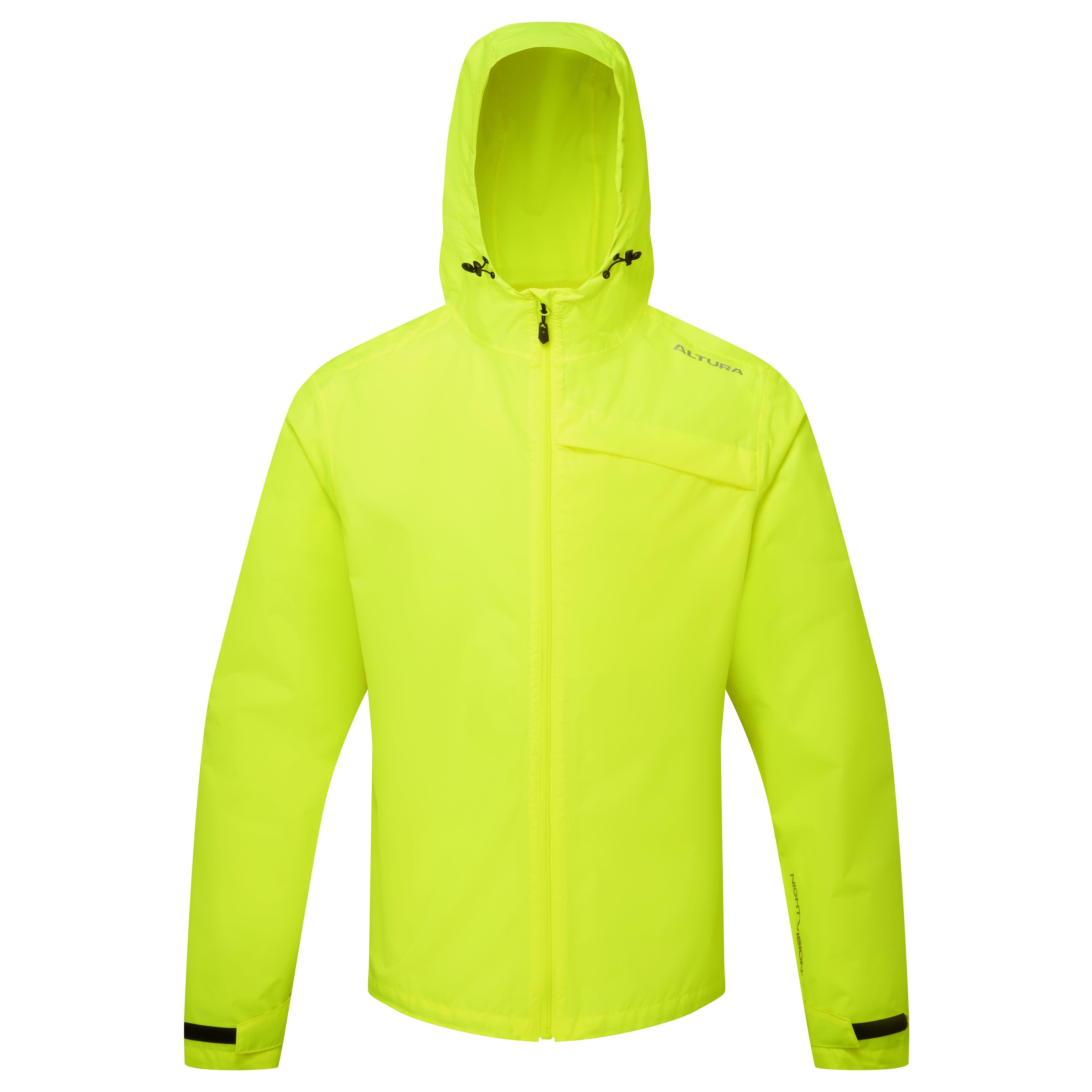 Altura Men's Nightvision Nevis Waterproof Jacket 2025: YELLOW S