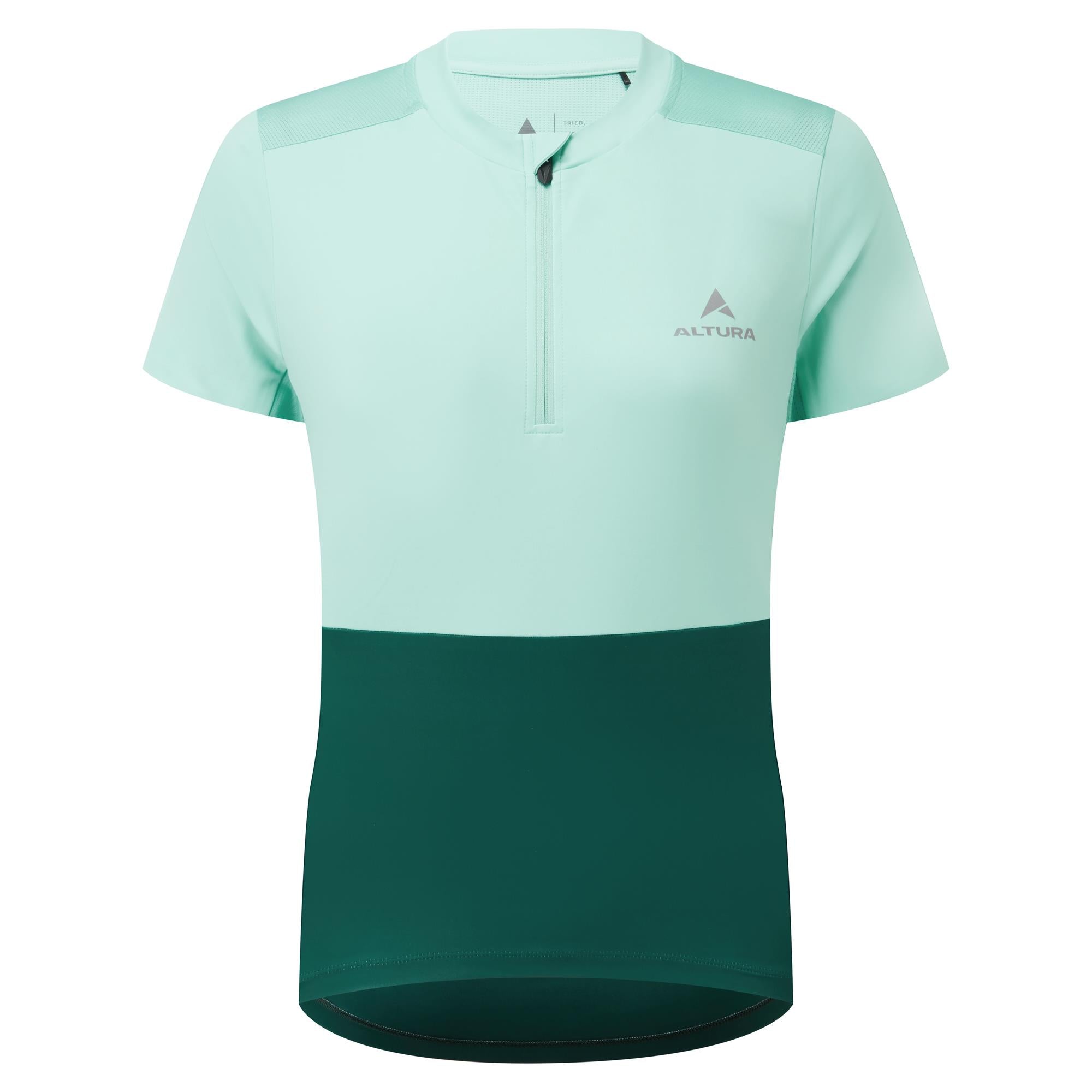 Altura Womens Airstream Short Sleeve Jersey : FOREST GREEN 14