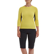 Altura Kielder Women's Lightweight 3/4 Sleeve Cycling Jersey  2022: YELLOW 12
