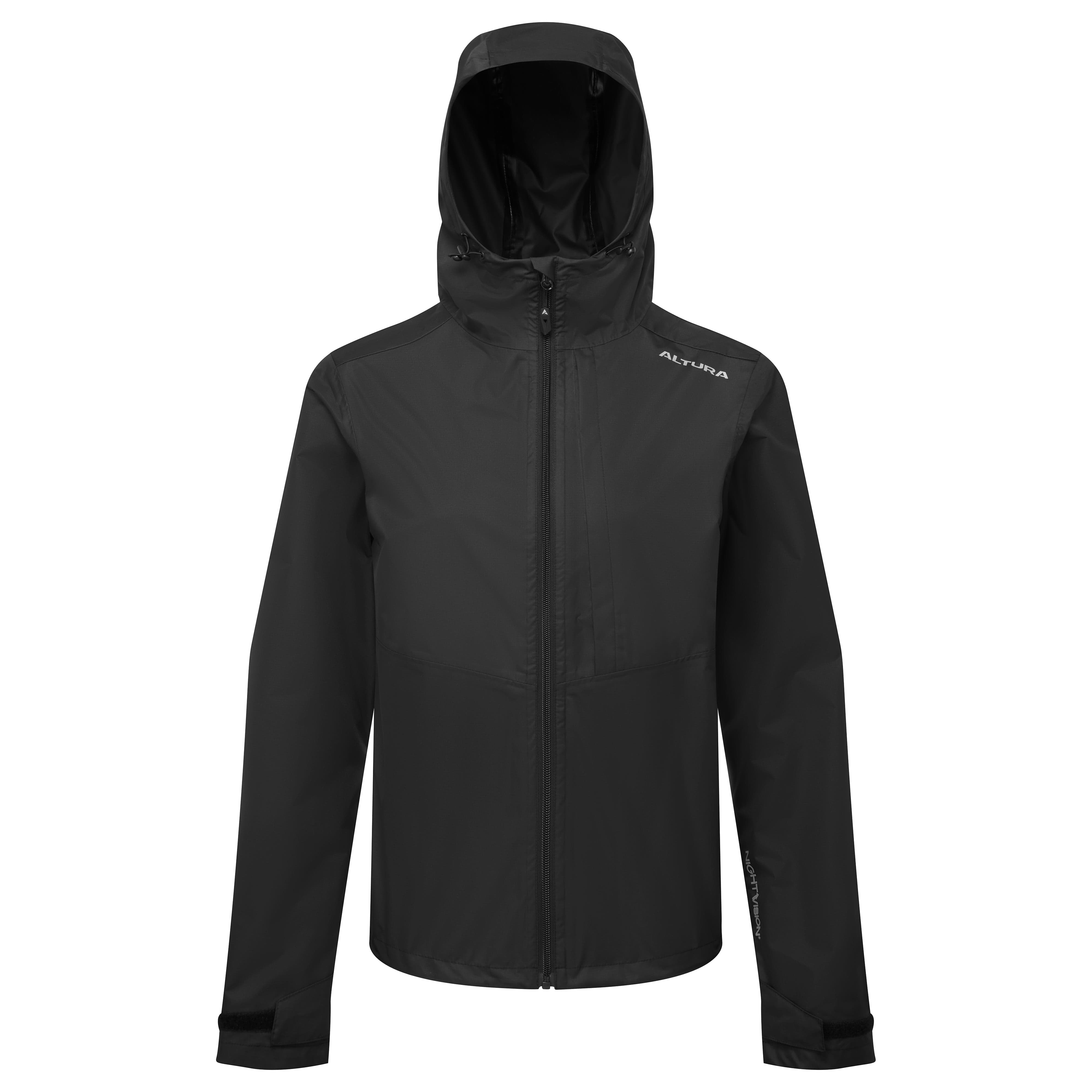 Altura Women's Nightvision Nevis Waterproof Jacket 2025: BLACK 8