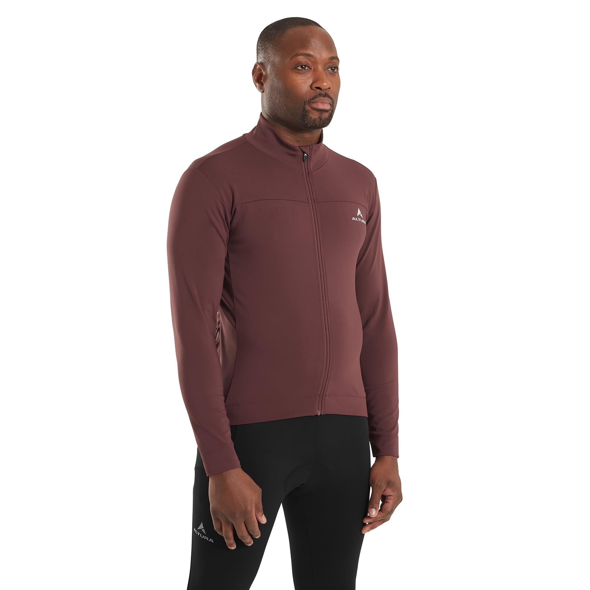 Altura Airstream Long Sleeve Jersey '26 2026: BURGUNDY XL
