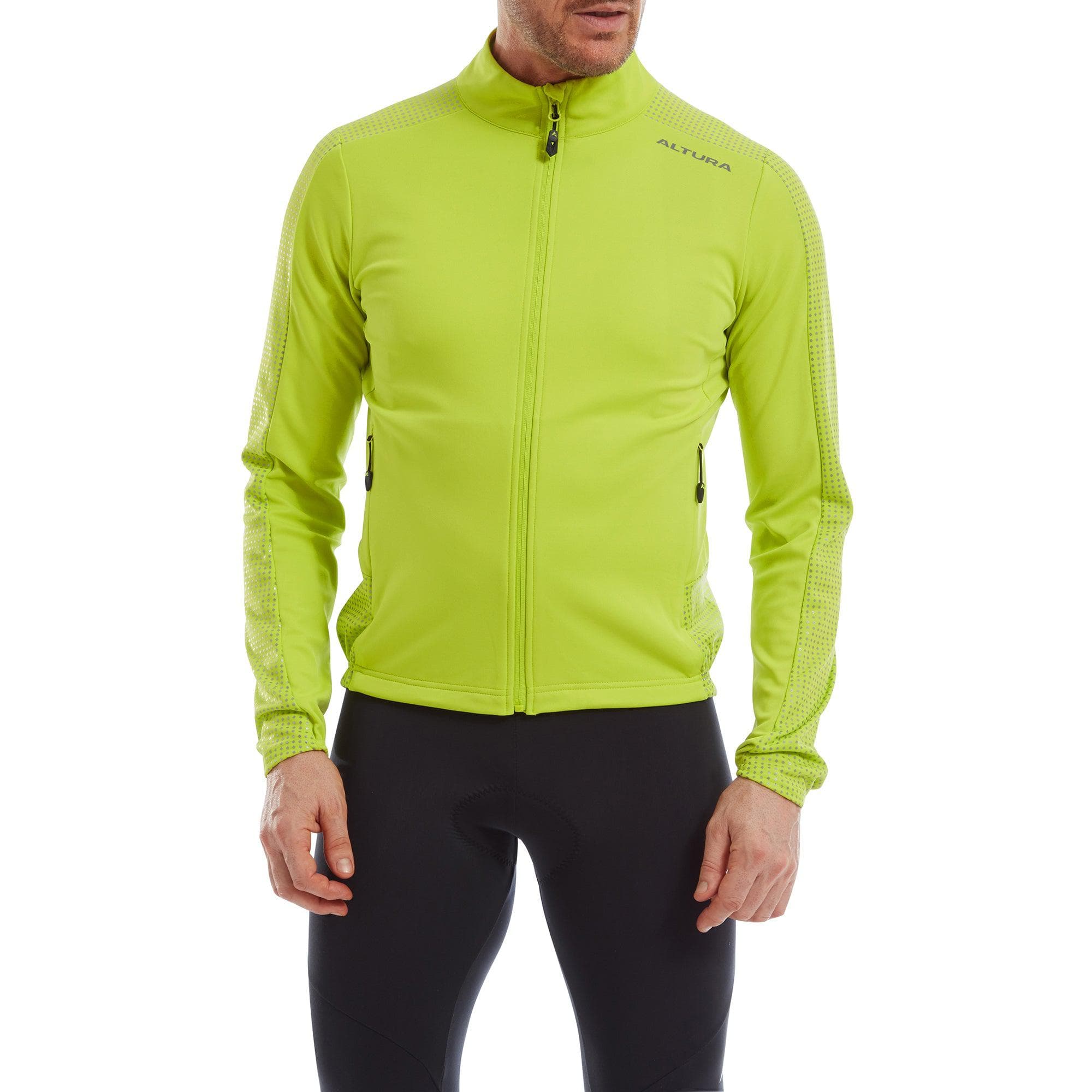 Altura Nightvision Men'S Long Sleeve Jersey 2022: Lime L