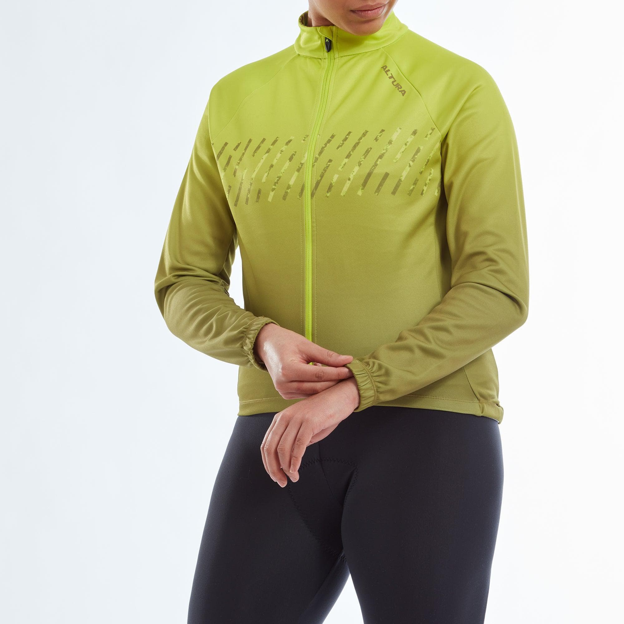Altura Airstream Women'S Long Sleeve Jersey 2022: Lime 8