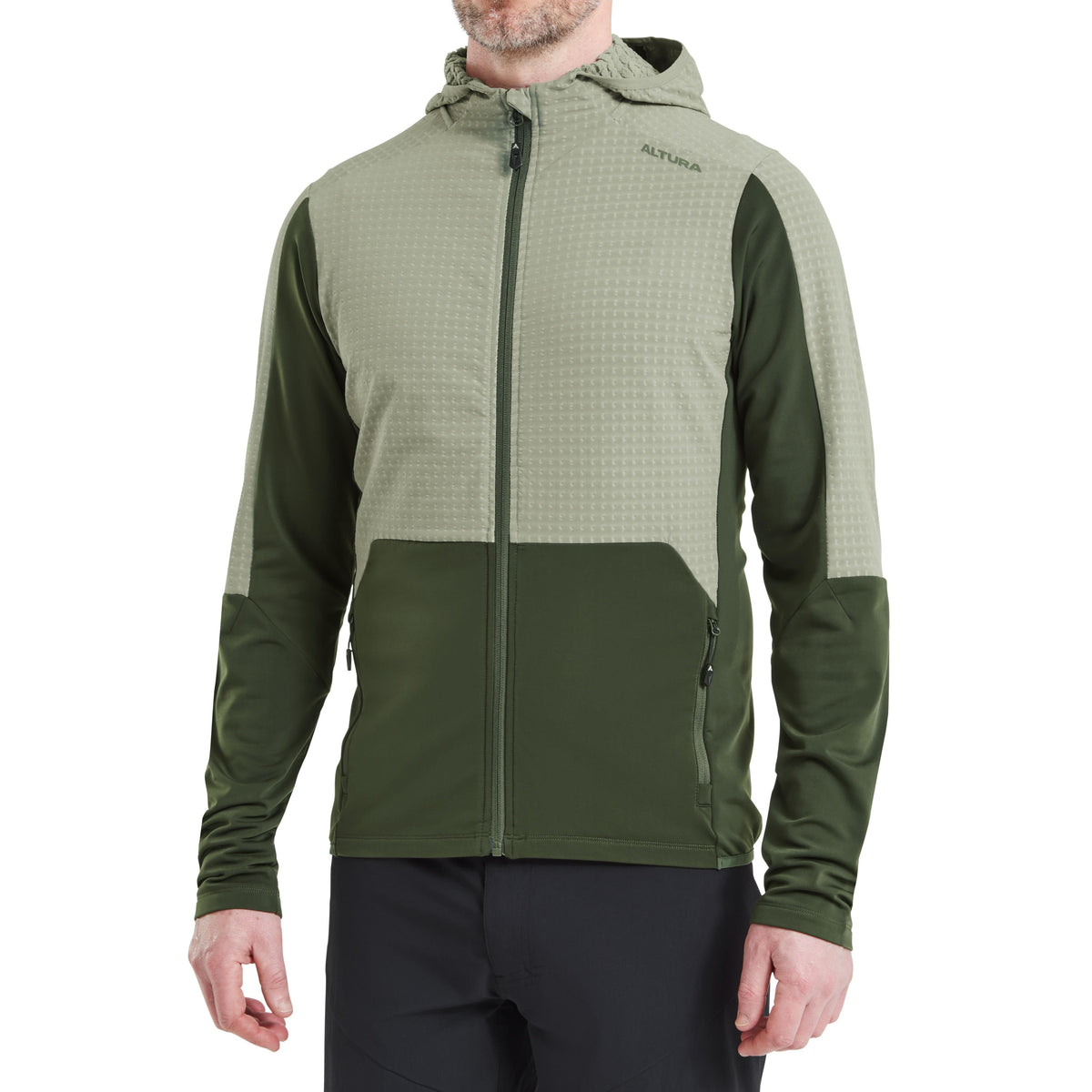 Altura Esker Cave Men's Trail Hoodie 2025: STONE/OLIVE S