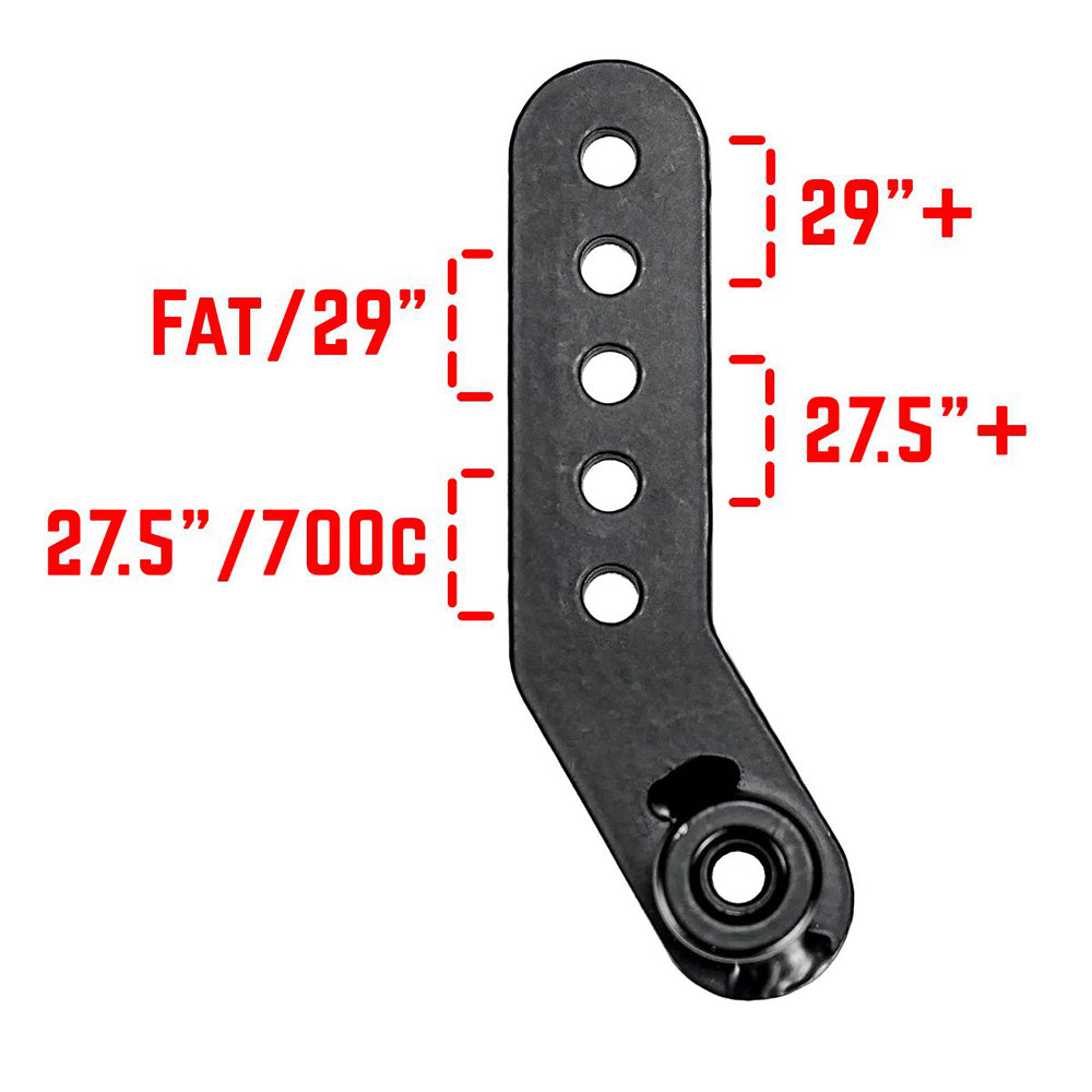 Old Man Mountain DRO100 - Divide Rack dropout kit 0 Black