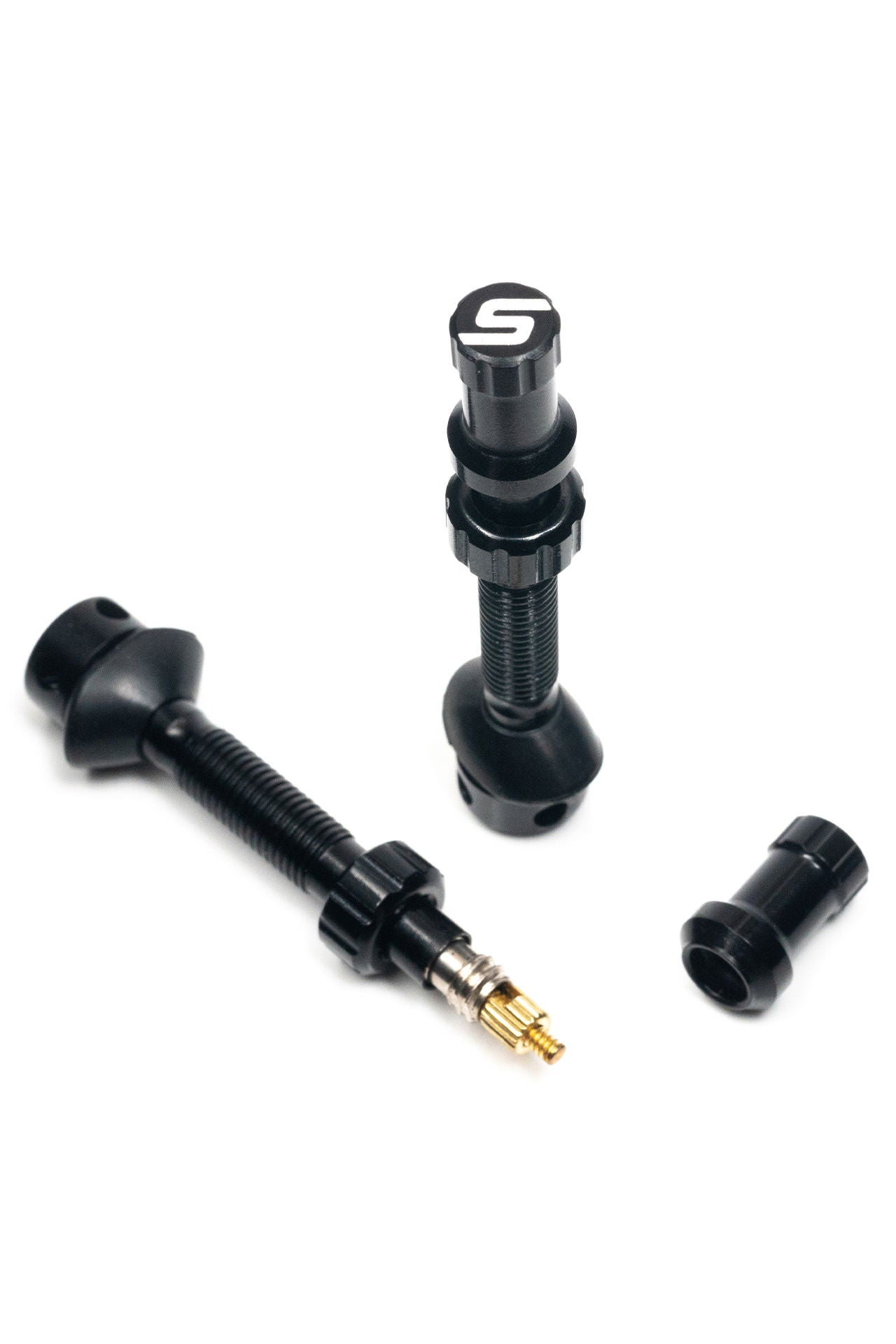 Stans - Tubeless Universal+ Valves Pair - X-Tall - Black
