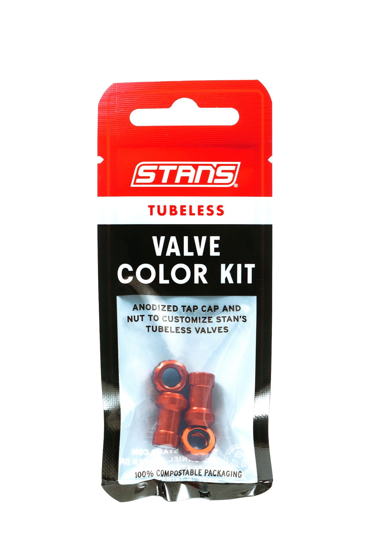 Stans - Tubeless Valve Colour Kit - Orange