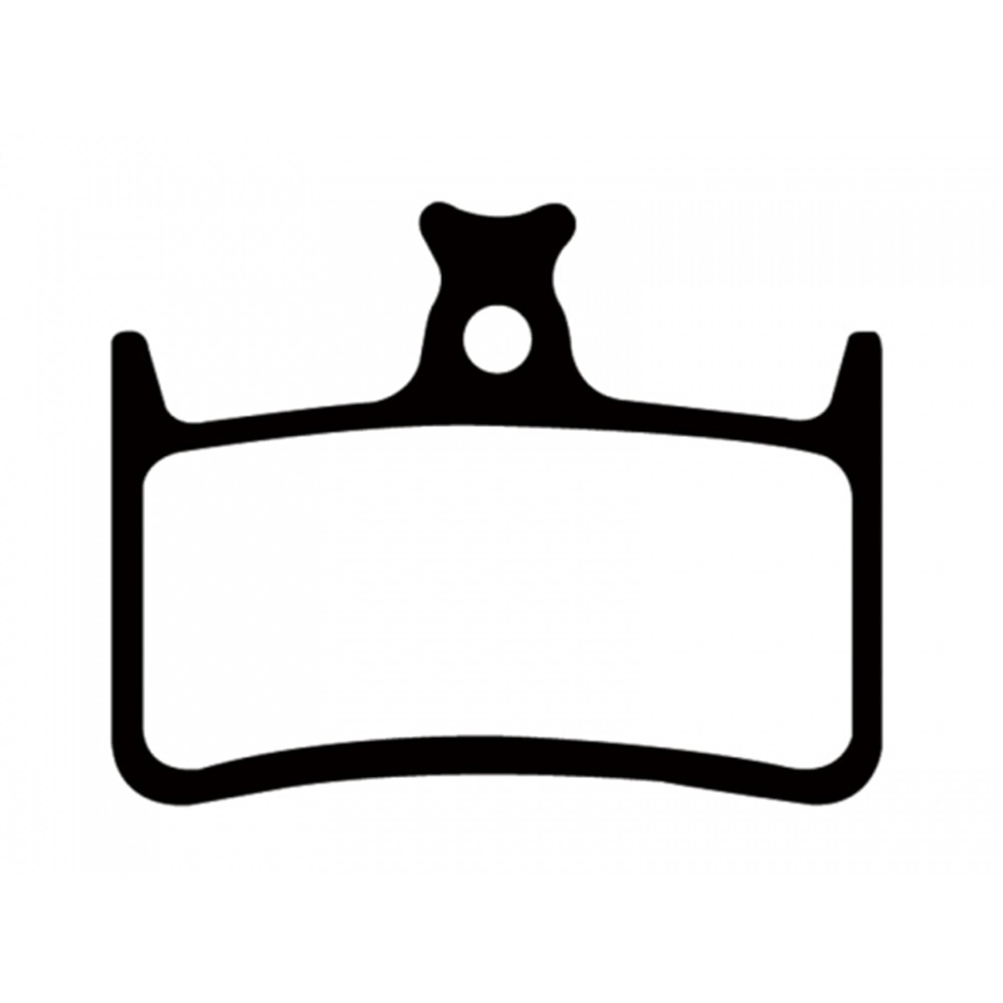 Ashima Semi-Metal Pads - Hope Tech 3 E4 / Rx4 / Race Evo E4: