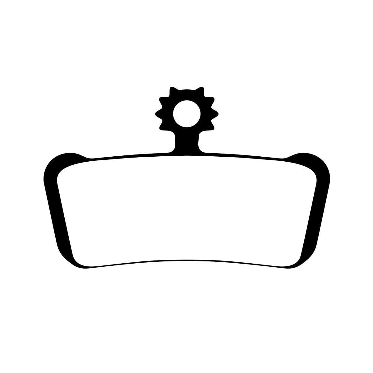 Ashima Semi-Metal Pads - Sram G2/Guide/Avid X0 Trail/Avid Elixir Trail: