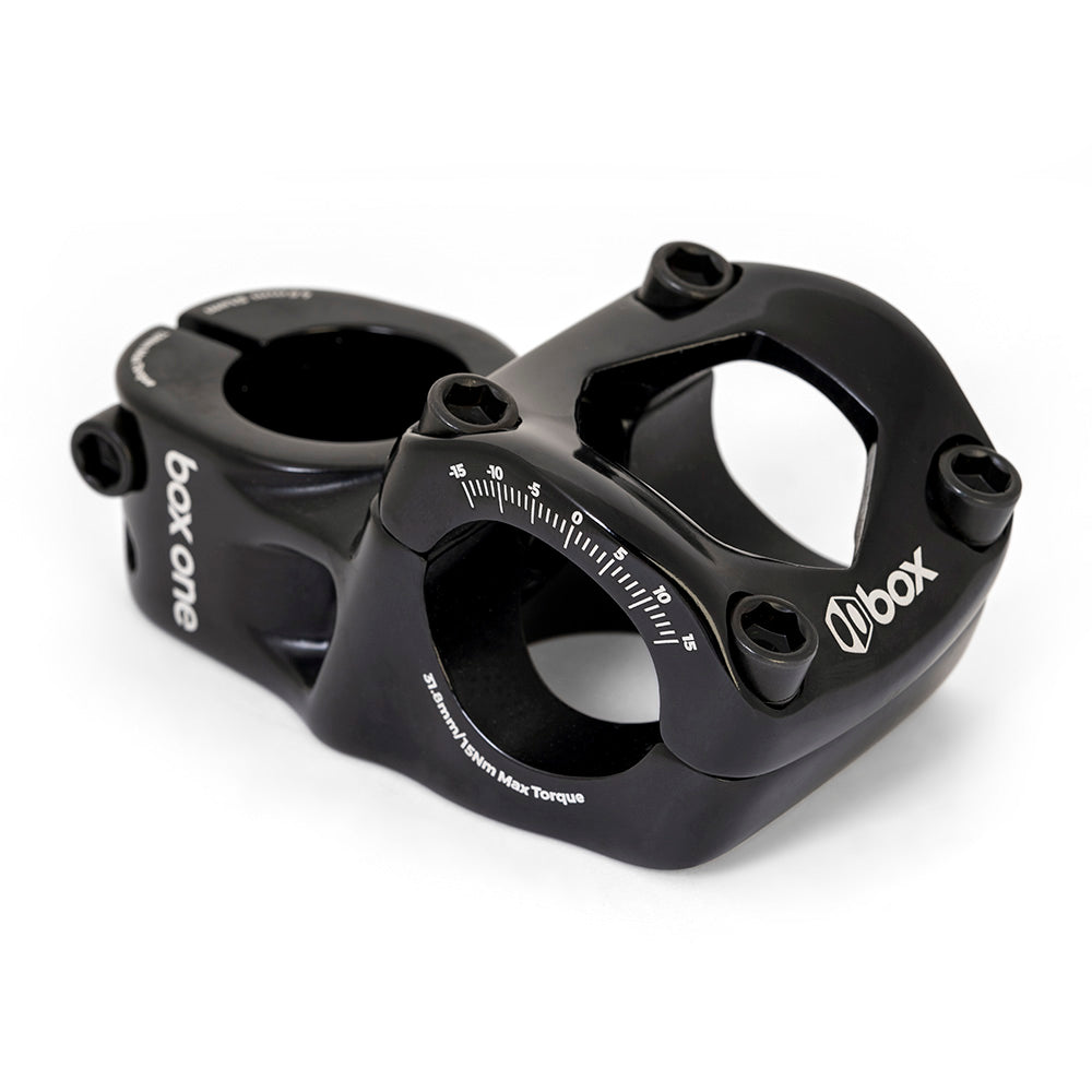 BOX BMX Box One Oversized 31.8 X 1-1/8" Top Load Stem Black 60mm