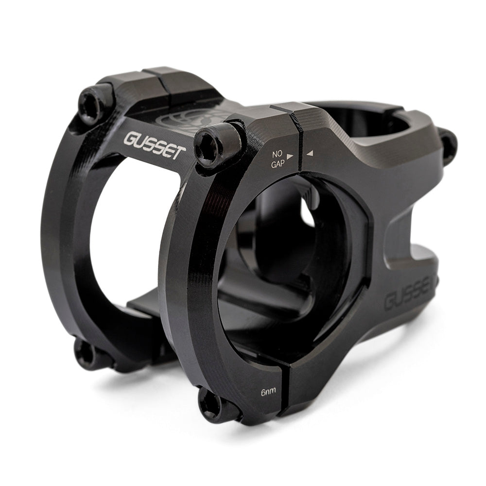 Gusset Components TS Stem - Black Black 32mm