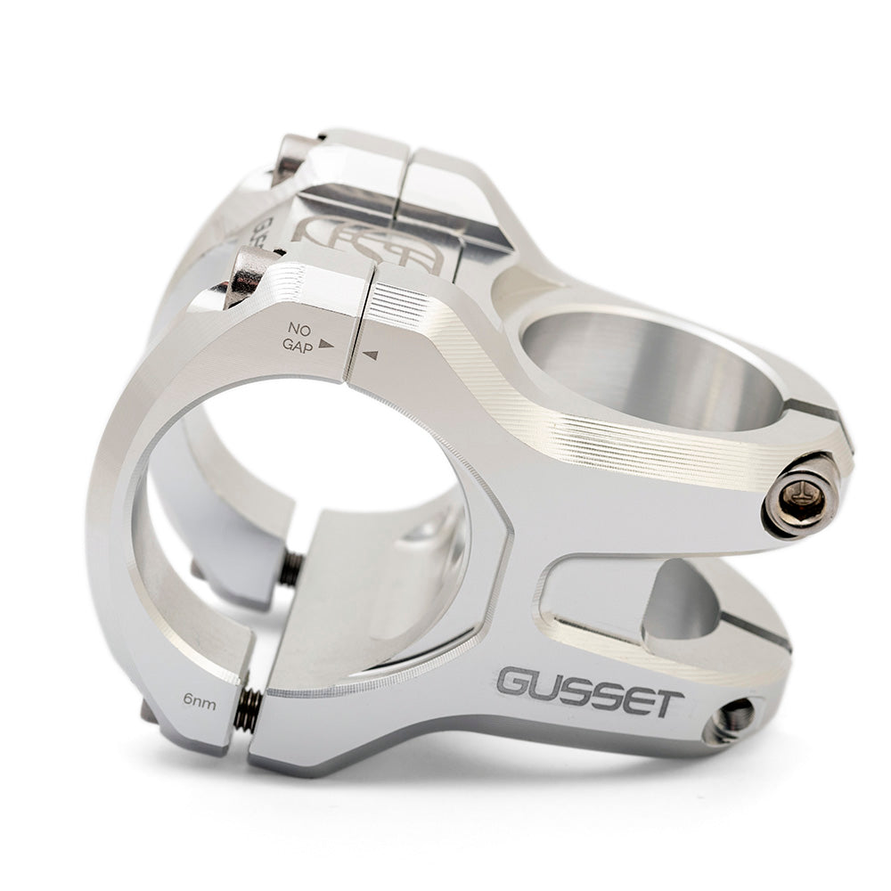 Gusset Components TS Stem - Silver Silver 32mm