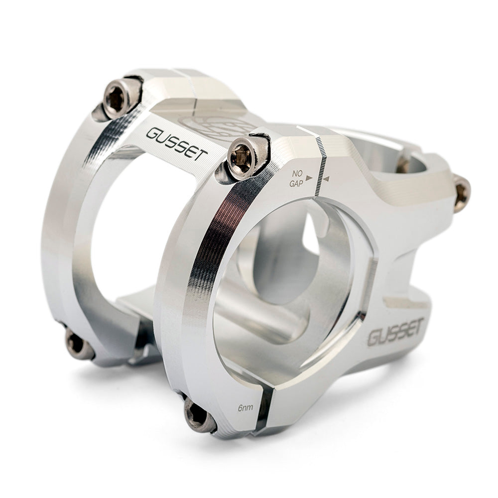 Gusset Components TS Stem - Silver Silver 32mm