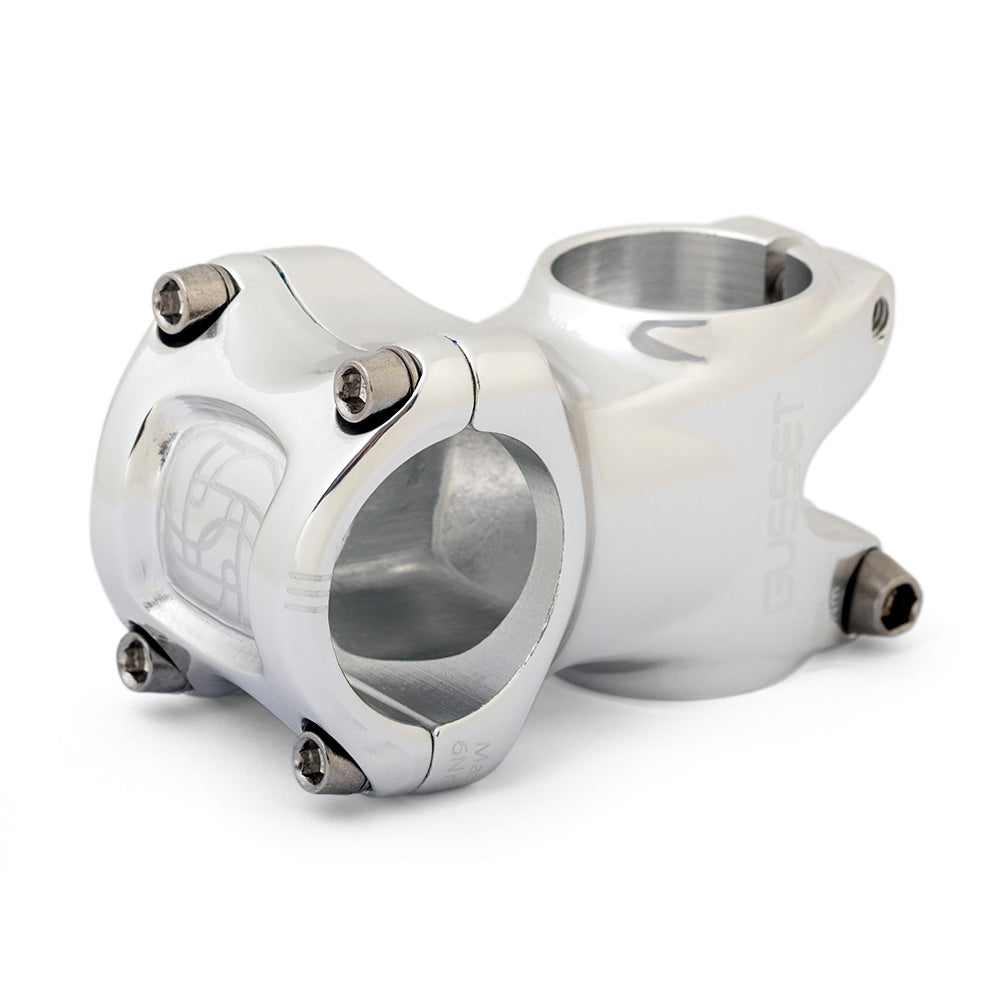 Gusset Components Staff Stem - Silver Silver 50mm