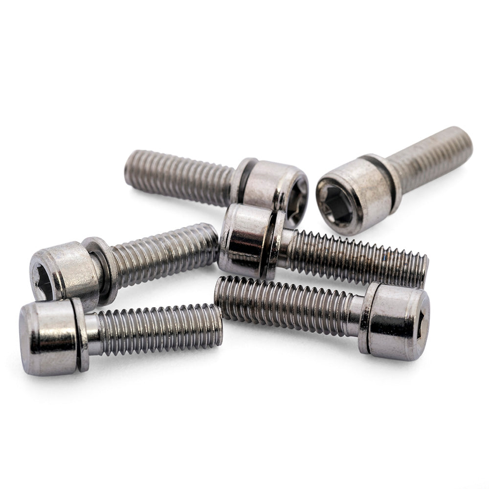 Gusset Components TS/S2 Stem Bolt Kit Silver