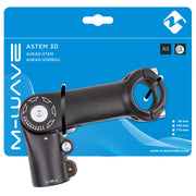 M-Wave Adjustable Ahead Stem C2.1	 Black 90mm