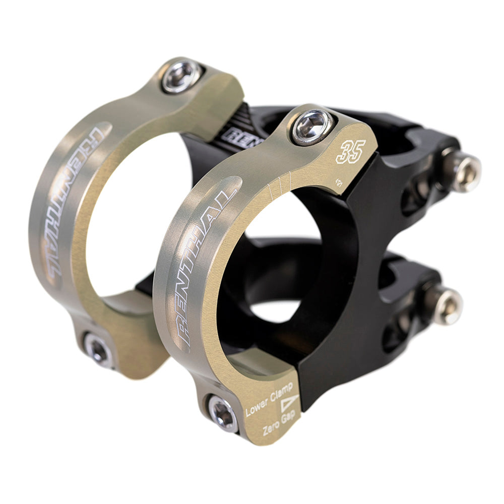 Renthal Apex 35 Stems Black/Gold 40mm