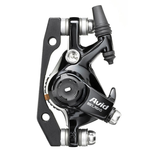 Avid Bb7 - Road - S - Black Ano - 140Mm Hs1 Rotor (Front Or Rear-Includes Is Brackets Stainless Cps & Rotor Bolts): Black 140Mm