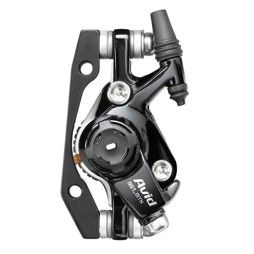 Avid Bb7 - Mtb - S - Black Ano - 200Mm Hs1 Rotor (Front Or Rear-Includes Is Brackets Stainless Cps & Rotor Bolts): Black 200Mm