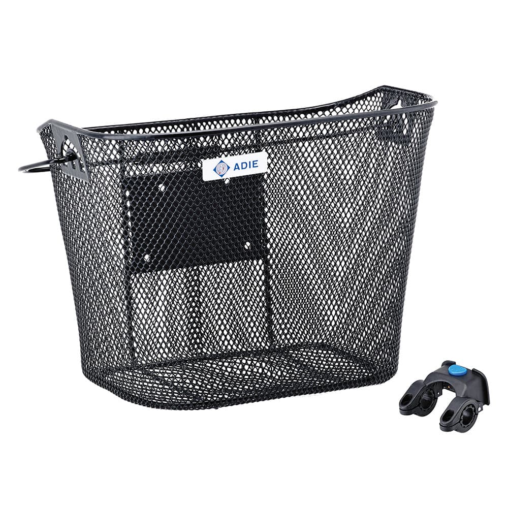 Adie Mesh Front Basket with Quick Release Black