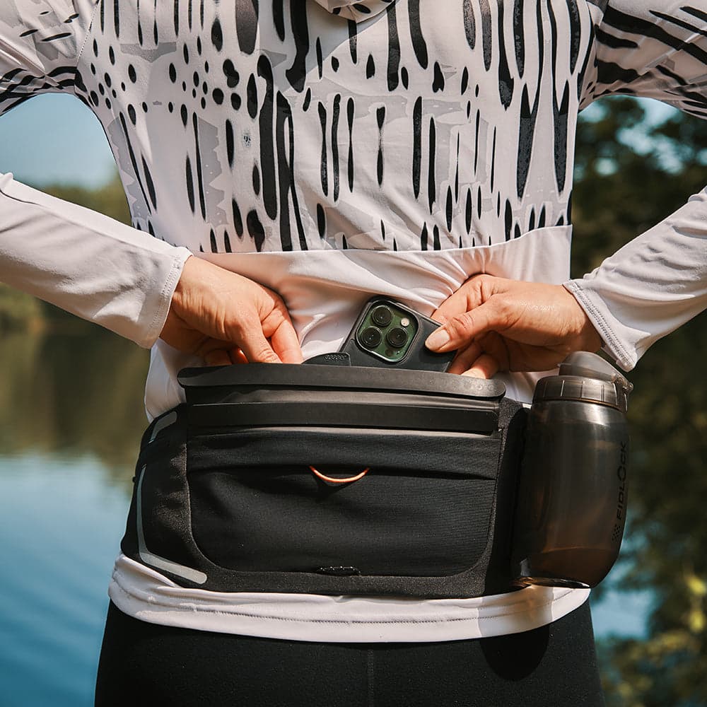 Fidlock HIP BELT single with 450ml bottle Black Single