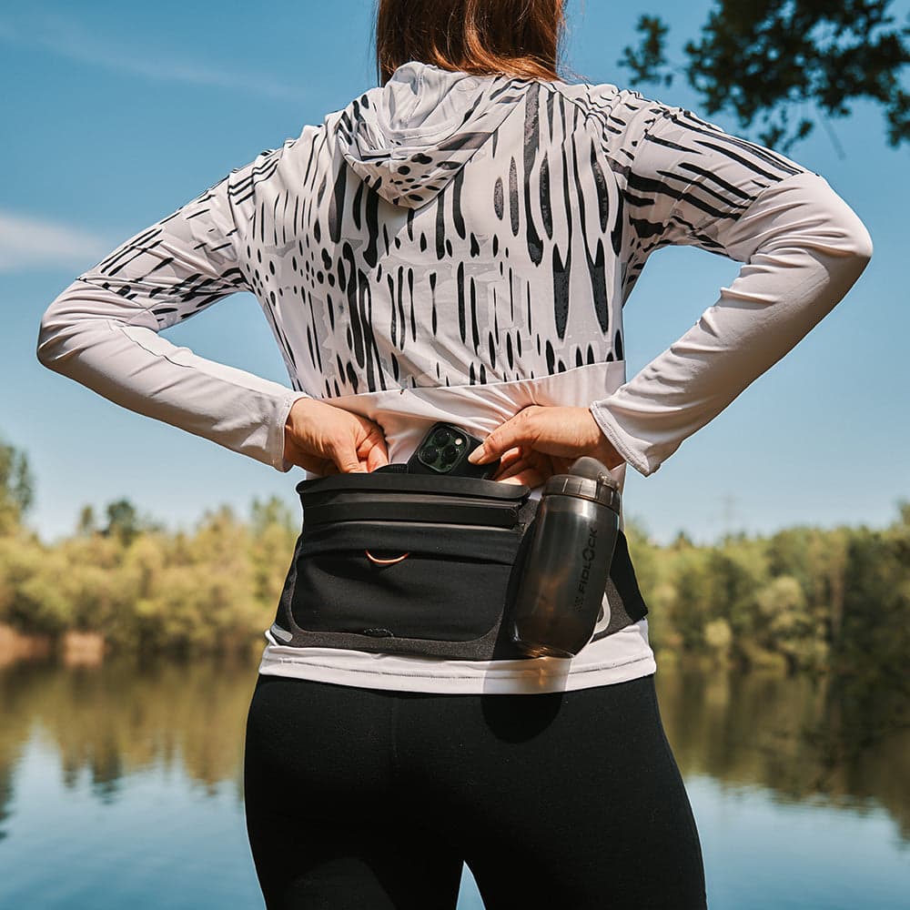 Fidlock HIP BELT single with 450ml bottle Black Single