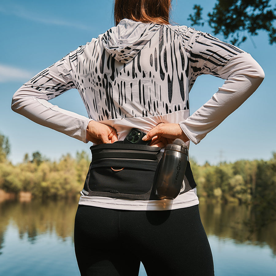 Fidlock HIP BELT single with 450ml bottle Black Single