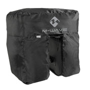 M-Wave Amsterdam Triple Bag Rain Cover Black Triple