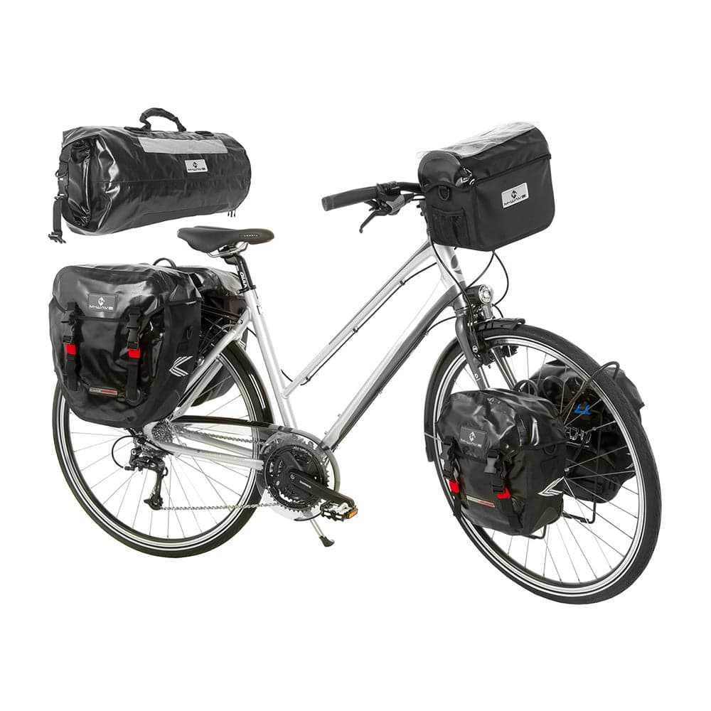 M-Wave Montreal 40L Pannier Bags Black 40L