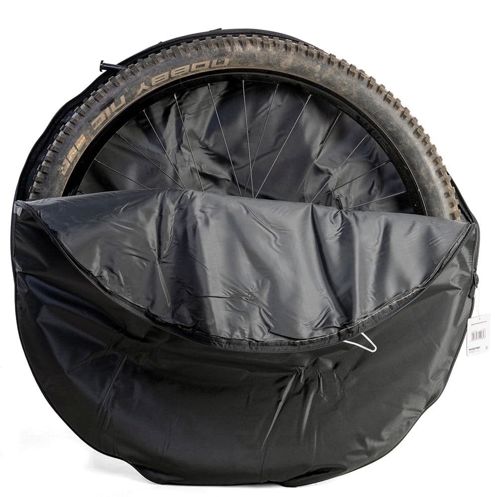 M-Wave Single Wheel Bags Black/Silver 28"