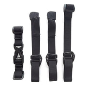 Old Man Mountain PAN021 - Ponderosa Pannier Straps 0 Black