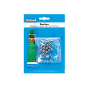 Weldtite 1/4 Ball Bearings & Grease (24 Balls):  1/4"