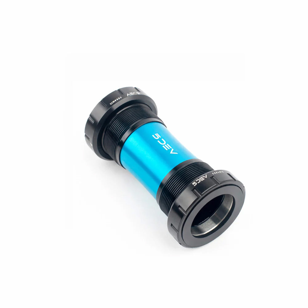 5Dev Titanium Bottom Bracket 68/73mm Black