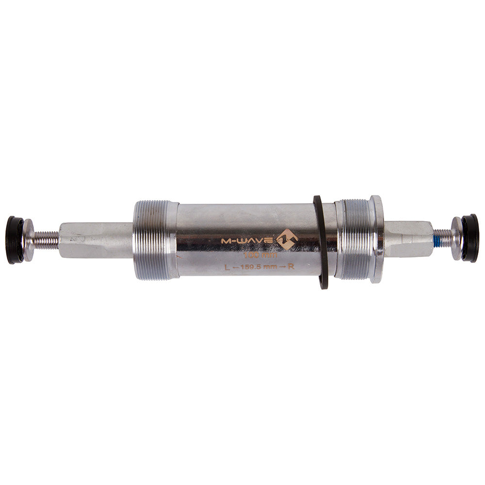 M-Wave Fat Bike Square Taper Bottom Bracket Silver 100mm BSA