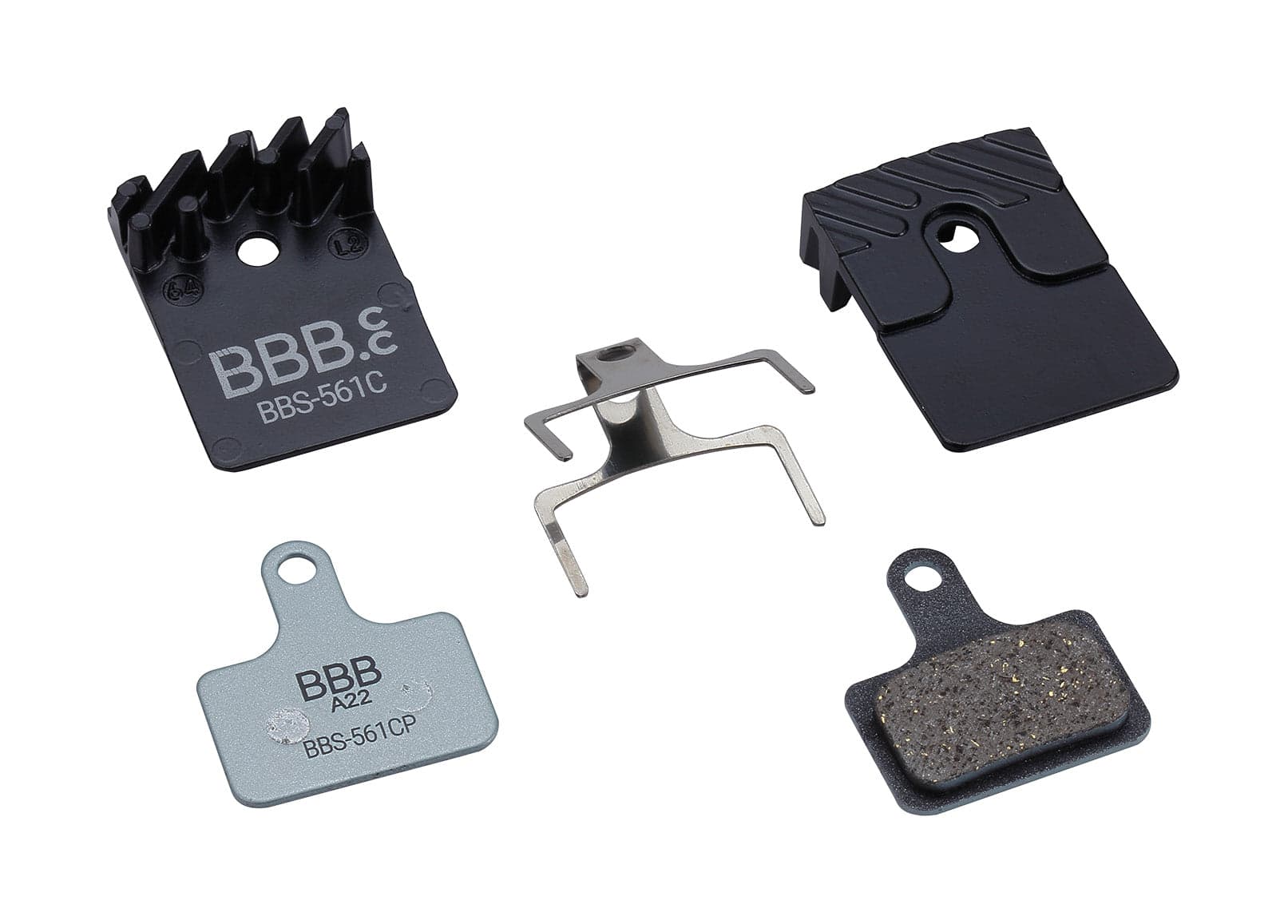 BBB BBS-561C - BBB Shimano Coolfin Organic Brake Pads