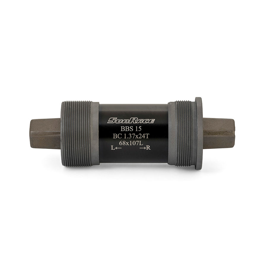 SunRace BBS15 Bottom Bracket - Black / Silver