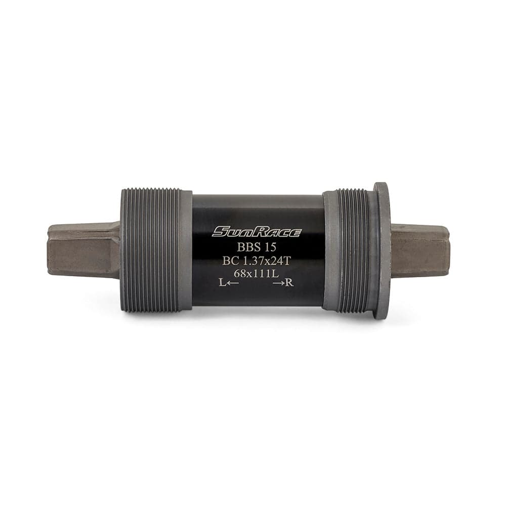 SunRace BBS15 MTB Bottom Bracket   Black/Silver 68x111