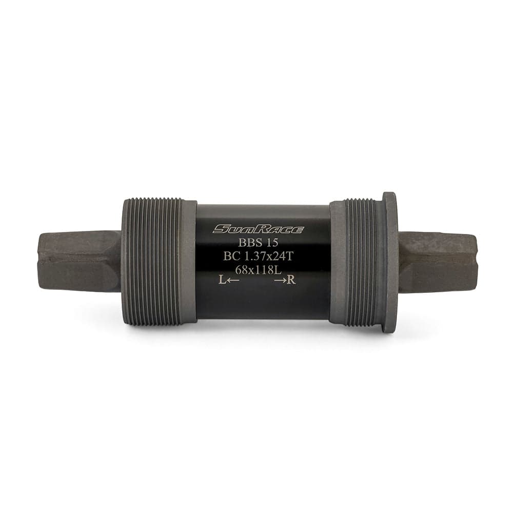 SunRace BBS15 MTB Bottom Bracket   Black/Silver 68x118