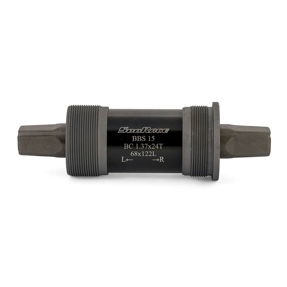 SunRace BBS15 MTB Bottom Bracket   Black/Silver 68x122