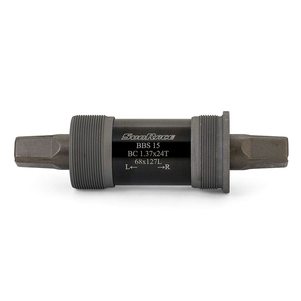 SunRace BBS15 MTB Bottom Bracket   Black/Silver 68x127