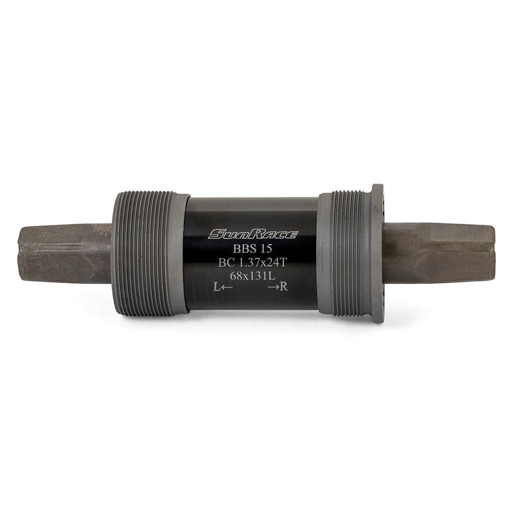 SunRace BBS15 MTB Bottom Bracket   Black/Silver 68x131