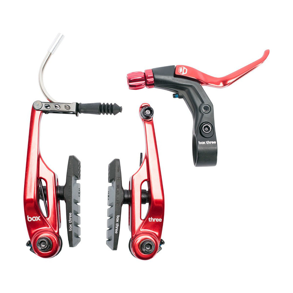 BOX BMX Box Three Brake Kit Long 108mm Red 108mm
