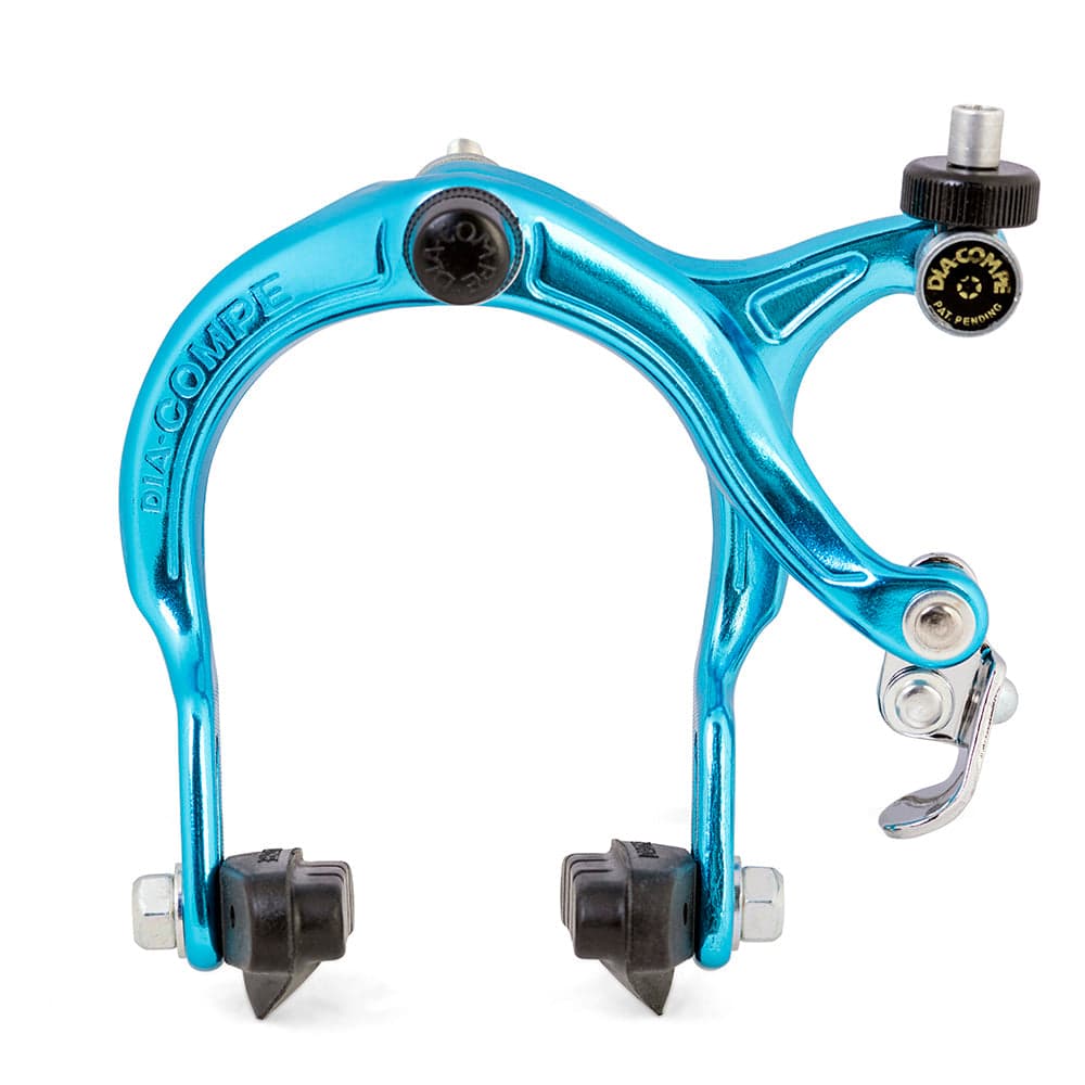 Dia-Compe 883 QR Caliper Brakes Blue 68-86mm