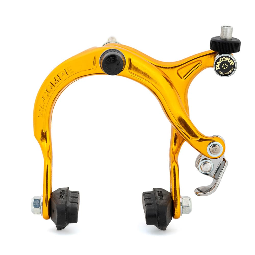 Dia-Compe 883 QR Caliper Brakes Gold 68-86mm