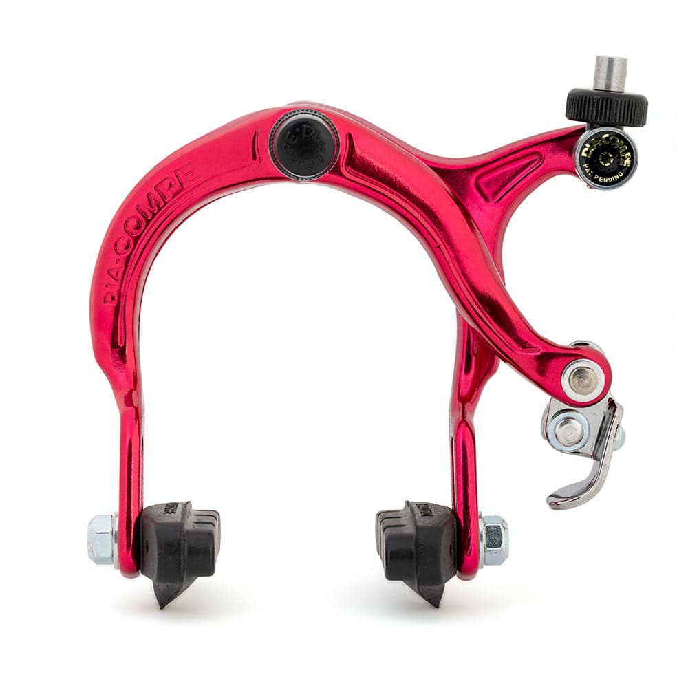Dia-Compe 883 QR Caliper Brakes Red 68-86mm